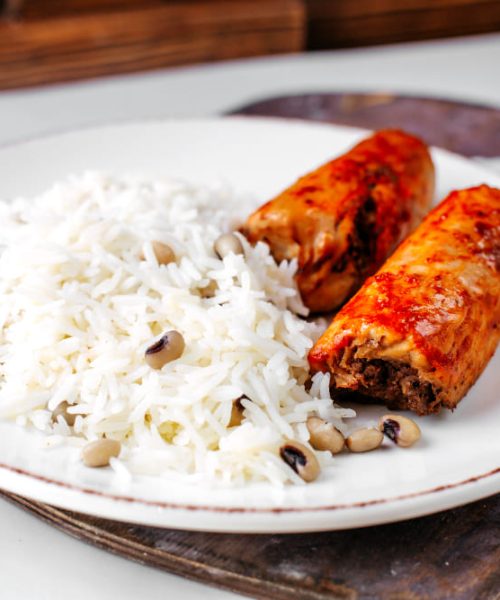 arroz mineiro com linguiça artesanal