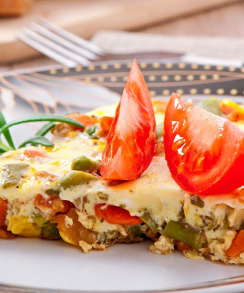 torta de legumes assados